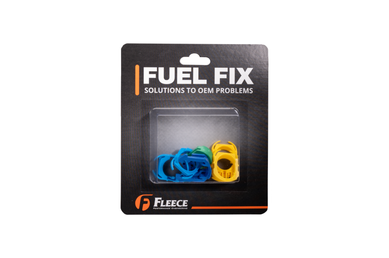 Fleece Performance Universal 11-26 Ford Powerstroke 6.7L Fuel Line Retaining Clips - 6 Pack