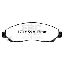 Load image into Gallery viewer, EBC 07-13 Acura MDX 3.7 Greenstuff Front Brake Pads