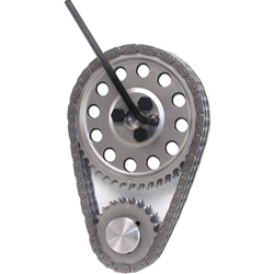 Cloyes LS2-4x Hex-A-Just True Roller Single-Roller Timing Set, Includes Z06 Chain, 3-Bolt Cam