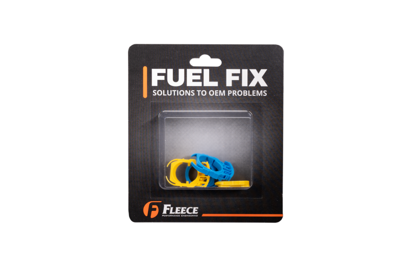 Fleece Performance Universal 11-26 Ford Powerstroke 6.7L Fuel Line Retaining Clips - 4 Pack