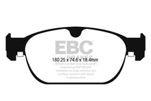 Load image into Gallery viewer, EBC 16-17 Volvo XC90 Yellowstuff Front Brake Pads