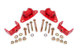 BMR Suspension 14-19 Chevrolet Corvette Motor Mount Kit - Red