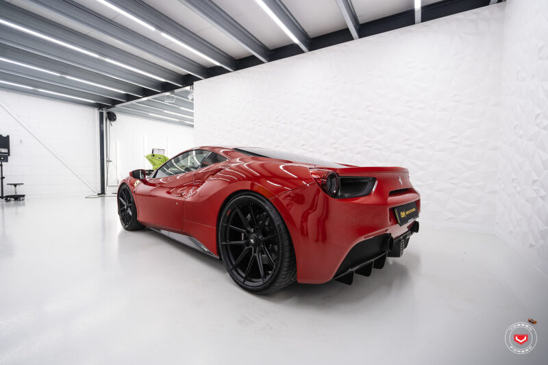 Vossen x Novitec NF10 21x9 ET:35 Gloss Black Ferrari 488 / F8 Front Wheel