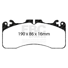 Load image into Gallery viewer, EBC 09+ Lexus LS460 4.6 Sport Yellowstuff Front Brake Pads