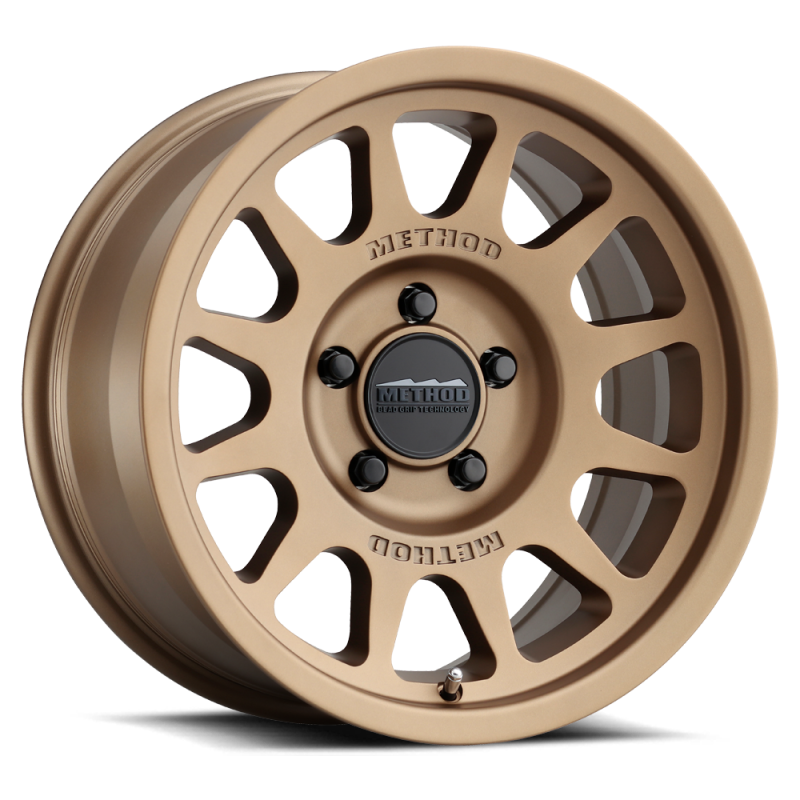 Method MR703 17x8.5 +25mm Offset 5x5 71.5mm CB Method Bronze Wheel