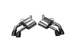 Corsa 2016-2024 Chevrolet Camaro SS / ZL1 Valved Axle-Back Exhaust w/ Black Carbon Fiber Quad Tips