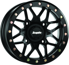 Load image into Gallery viewer, DragonFire Racing Typhon Wheel 15X7 4/137 5+2 +10 Machined Black