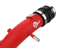 Load image into Gallery viewer, aFe BladeRunner Aluminum Hot and Cold Charge Pipe Kit Red Ford F-150 24-26 V6-2.7L (tt)
