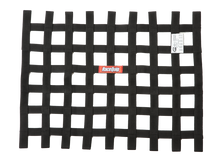 Load image into Gallery viewer, RaceQuip Black 18in H x 24W SFI Ribbon Window Net