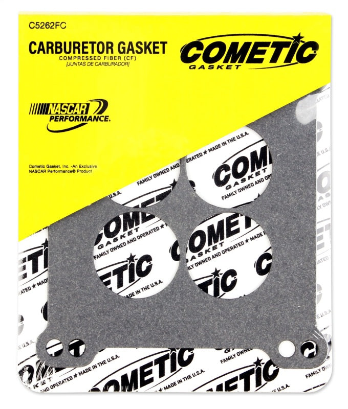 Cometic Holley 4 BBL .060in Fiber Carburetor Mounting Gasket - 4 Hole - 1.750in Holes