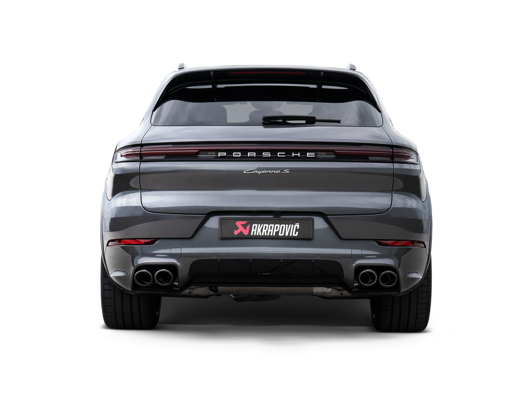 Akrapovic 2024+ Porsche Cayenne / E-Hybrid / S E-Hybrid / Coupe (536.2)  Evolution Line (Titanium)