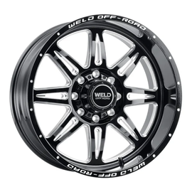 Weld Cheyenne W132 Series 20x10 / 6x139.7 BP / 4.75 BS / 106.1 - Gloss Black