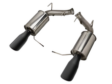 Load image into Gallery viewer, Roush 11-14 Mustang GT Black Tip Axle Back Exhaust