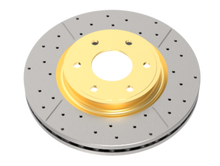 Load image into Gallery viewer, DBA 11-19 Chevrolet Silverado 2500 HD Rear Drilled &amp; Slotted Street Series Rotor w/Gold Hat