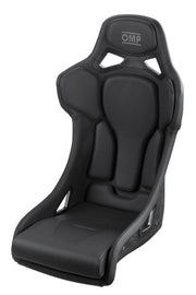 OMP RT Carbon Seat - Leather & Alcantara Black (FIA 8855-1999)