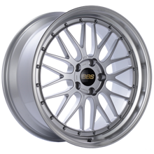 Load image into Gallery viewer, BBS LM 19x8.5 5x130 ET50 Diamond Silver Center Diamond Cut Lip Wheel - 71.6CB