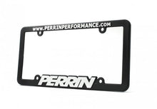 Load image into Gallery viewer, PERRIN License Plate Frame - Black w/White Lettering