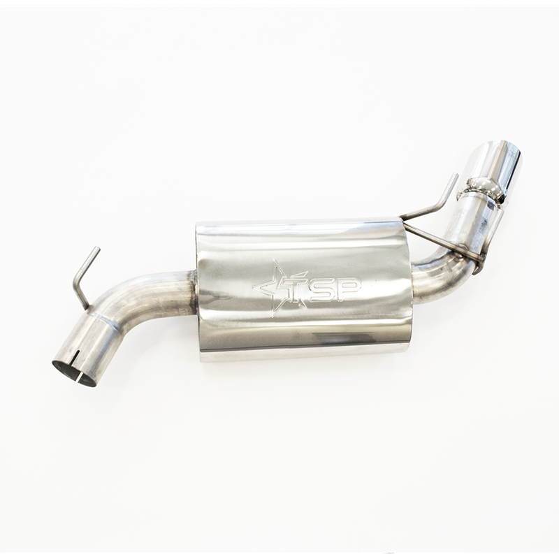 TSP 2010-2015 Camaro SS 304 Stainless Steel Long Tube Headers, 1-7/8" Catted X-Pipe w/O2 Extensions
