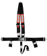 Load image into Gallery viewer, RaceQuip Black L &amp; L V4pt Seat Belt
