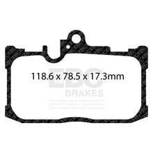 Load image into Gallery viewer, EBC 13+ Lexus GS350 3.5 F-Sport RWD Redstuff Front Brake Pads