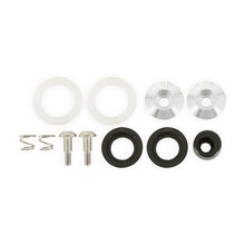 Load image into Gallery viewer, RaceQuip Silver Hardware Pivot Kit for Face Shield Fits PRO &amp; VESTA Model Helmets
