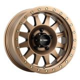 Method MR304 Double Standard 17x8.5 0mm Offset 5x5.5 108mm CB Method Bronze Wheel