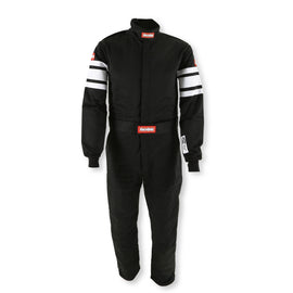 RaceQuip Black SFI-5 Suit - Large