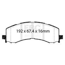 Load image into Gallery viewer, EBC 2022+ Ford Bronco Raptor 3.0T Extra Duty Front Brake Pads