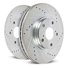 Load image into Gallery viewer, Power Stop 24-25 Ford Mustang Rear Drilled &amp; Slotted Rotor (Pair)