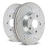 Power Stop 24-25 Ford Mustang Left Front Drilled & Slotted Rotor
