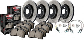 Sport Axle Pack, Slotted, 4 Wheel