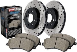 Street Axle Pack Drilled, Front