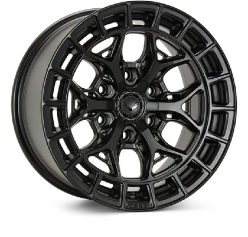 Vossen HFX-1 18x9 - 8x170 - ET0 - Deep Face - 125.1 - Satin Black Wheel