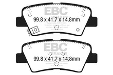 Load image into Gallery viewer, EBC 12+ Hyundai Elantra GT 2 Yellowstuff Rear Brake Pads