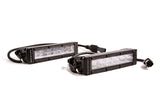 Diode Dynamics 6 In LED Light Bar Single Row Straight SS6 - White Wide Light Bar (Pair)