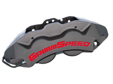 Load image into Gallery viewer, GrimmSpeed 13-25 Subaru BRZ/Toyota 86 Grey 4-Piston Brake Caliper Kit (For 326mm Rotor)