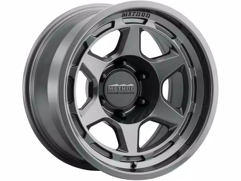 Method MR708 Bead Grip 17x8.5 0mm Offset 6x5.5 106.25mm Centerbore - Gloss Titanium