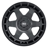 Weld Off-Road Ridge 17x9 - 5x114.3 / 5x127 BP - ET-12 - 78.1mm CB - Satin Black Wheel