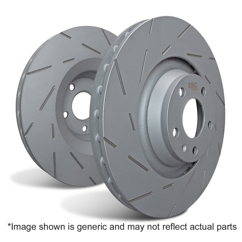 EBC 2016-2017 Lexus RC200t 2.0L Turbo F-Sport USR Slotted Front Rotors