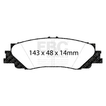 Load image into Gallery viewer, EBC 2022+ Lexus LX600 3.5TT Yellowstuff Rear Brake Pads