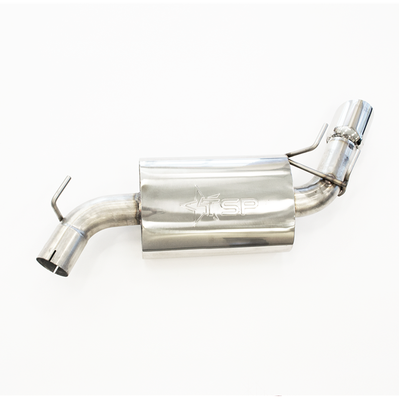 TSP 2010-2015 Camaro SS 304 Stainless Steel 2.00" Long Tube Headers, Catted X-Pipe w/O2 Extensions
