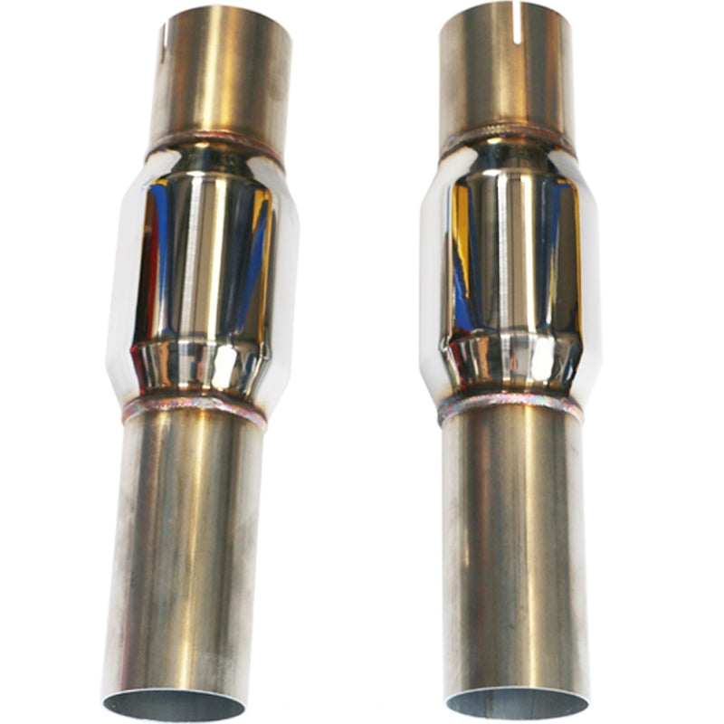 TSP 2010-2015 Camaro SS & ZL1 6.2L 2.00" Long Tube Headers, 3" X-Pipe w/High-Flow Cats - 304 Stainless Steel