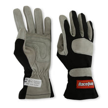 Load image into Gallery viewer, RaceQuip Black 1-Layer SFI-1 Glove - Medium