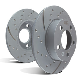 EBC 2017+ Honda Civic Coupe 2.0L GD Sport Rear Rotors