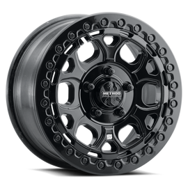 Method MR416 Beadlock 15x7 / 5x4.5 / 55mm Offset / 68.00mm Bore - Gloss Black Wheel
