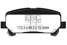Load image into Gallery viewer, EBC 15+ Chevrolet Colorado 2.5 Yellowstuff Rear Brake Pads