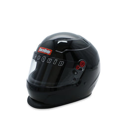 RaceQuip PRO25 SA2025 GLBLK MED HELMET