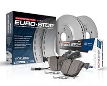 Load image into Gallery viewer, Power Stop 09-11 Audi A4 Front Euro-Stop Brake Kit