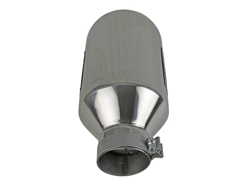 aFe Power MACH Force-Xp 304 Stainless Steel Clamp-on Exhaust Tip - Polished