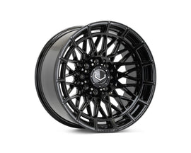 Vossen HFX-3 20x9 - 8x180 - ET18 - Deep Face - 124.3 - Gloss Black Wheel